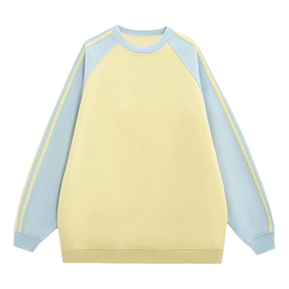 Bluza damska wiosenno-jesienna bluza sportowa TRZY Tripe Trendy Casual Round Neck Pullover Unisex czarny biały XXL