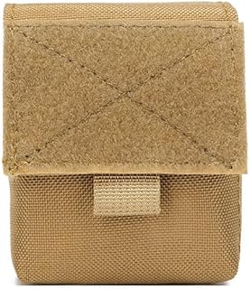 KOOLRIVER・シガレットケース タバコ ケース ウエストバッグ ウェストポーチ キャンバス調 ライターも収納可能 釣り 登山 旅行 お出掛けウォーキング マルチポーチ(ナチュラルズ)