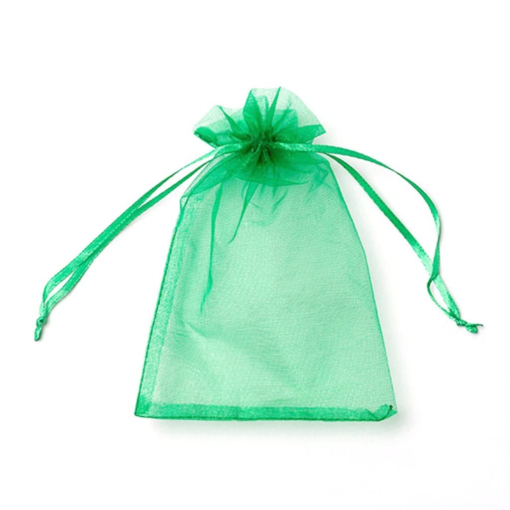 Fruit Protection Bags 100PCS Vegetable Grow Mesh Bag Drawstring Netting Pouch for Plants Gardening Grape(Green)
