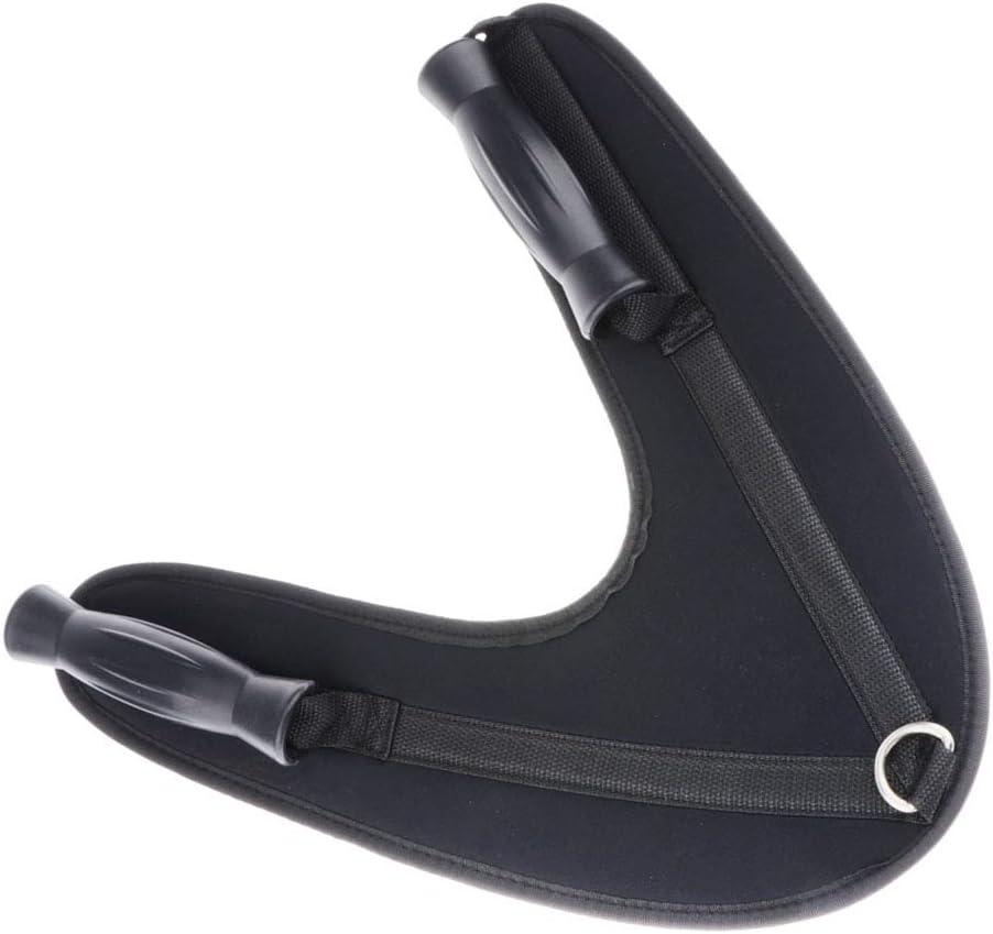 Solid Ab Harness Padded Shoulder Strap Home and Gym Exercise Protects