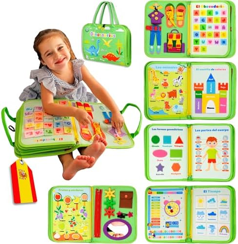 Bubufel ESPAÑOL Juguetes Montessori Educativo 2,3, 4 años | Busy ...
