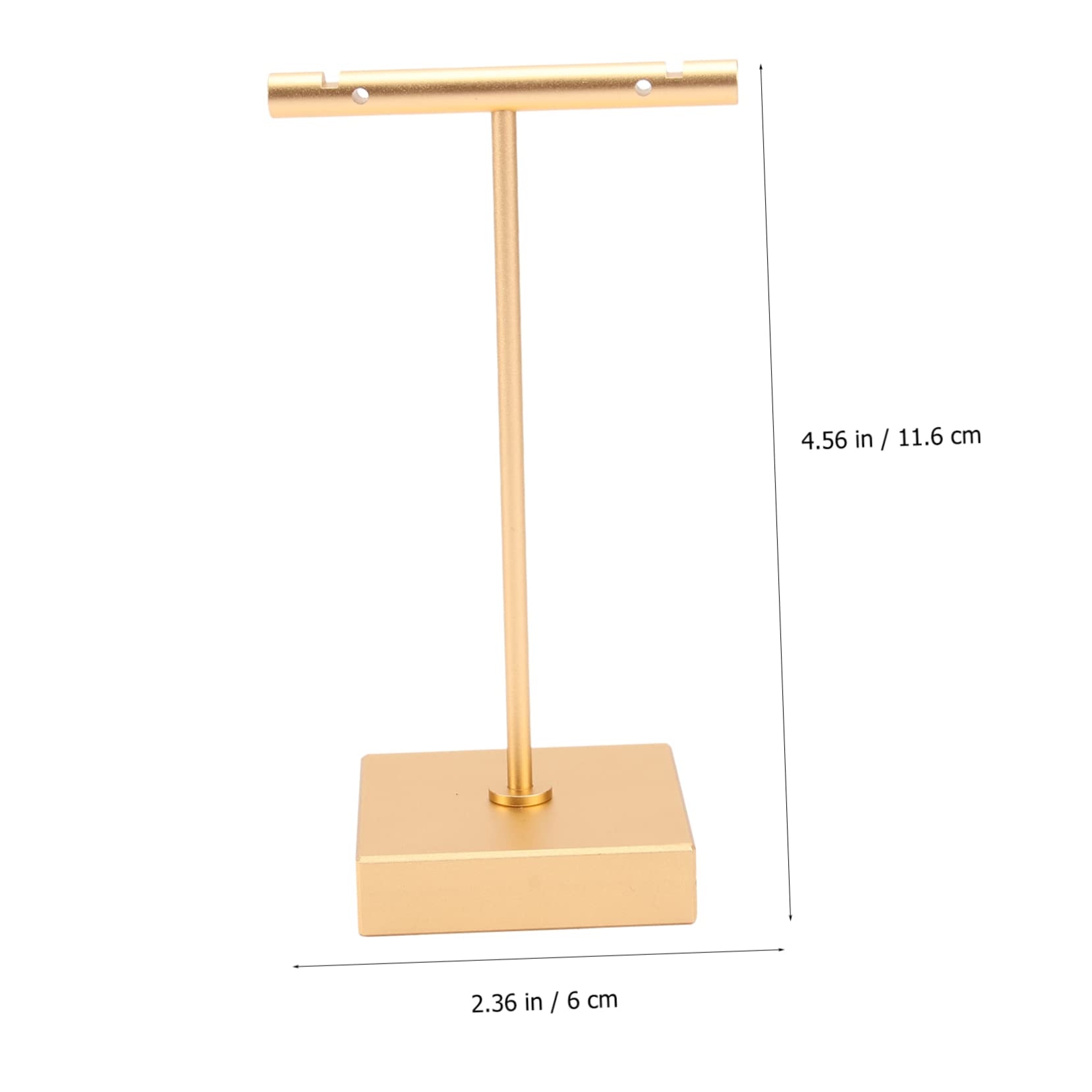 MAGICLULU Espositore in Lega Di Alluminio A Forma Di T Da 3 Pezzi Per Espositori Per Orecchini E Gioielli Per Un Facile Accesso Allorganizzazione
