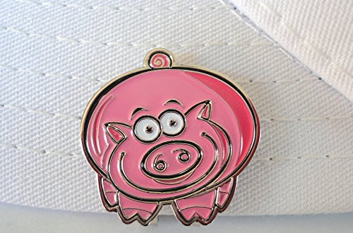 Piggie Golf Ball Marker and Hat Clip