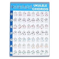 [Rich Chord Charts]: Provides a wide range of chord diagrams for easy learning of fingerings and positions, speeding up skill development for all players [Durable Laminated Design]: Crafted with coated paper and lamination to resist wear and folding,...