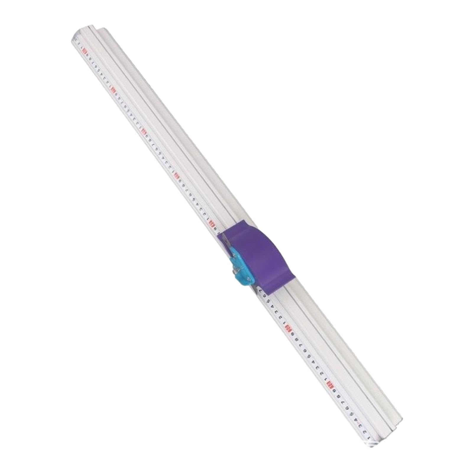 Colcolo Foto-PVC-Haustierschneider mit Lineal, Aluminium-Schneide-Positionierungsspur-Lineal, präzises manuelles Schneidelineal, für PVC-Platten, 130cm