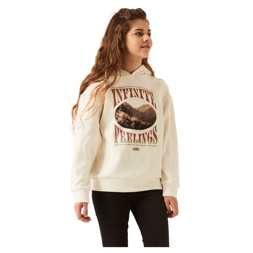 Sweater Garcia Survêtement Fille - 80% Coton 20% Polyester - Coupe Confortable - Style Décontracté