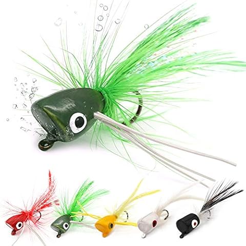 XFISHMAN Fly Fishing Poppers Lures Kit Cover