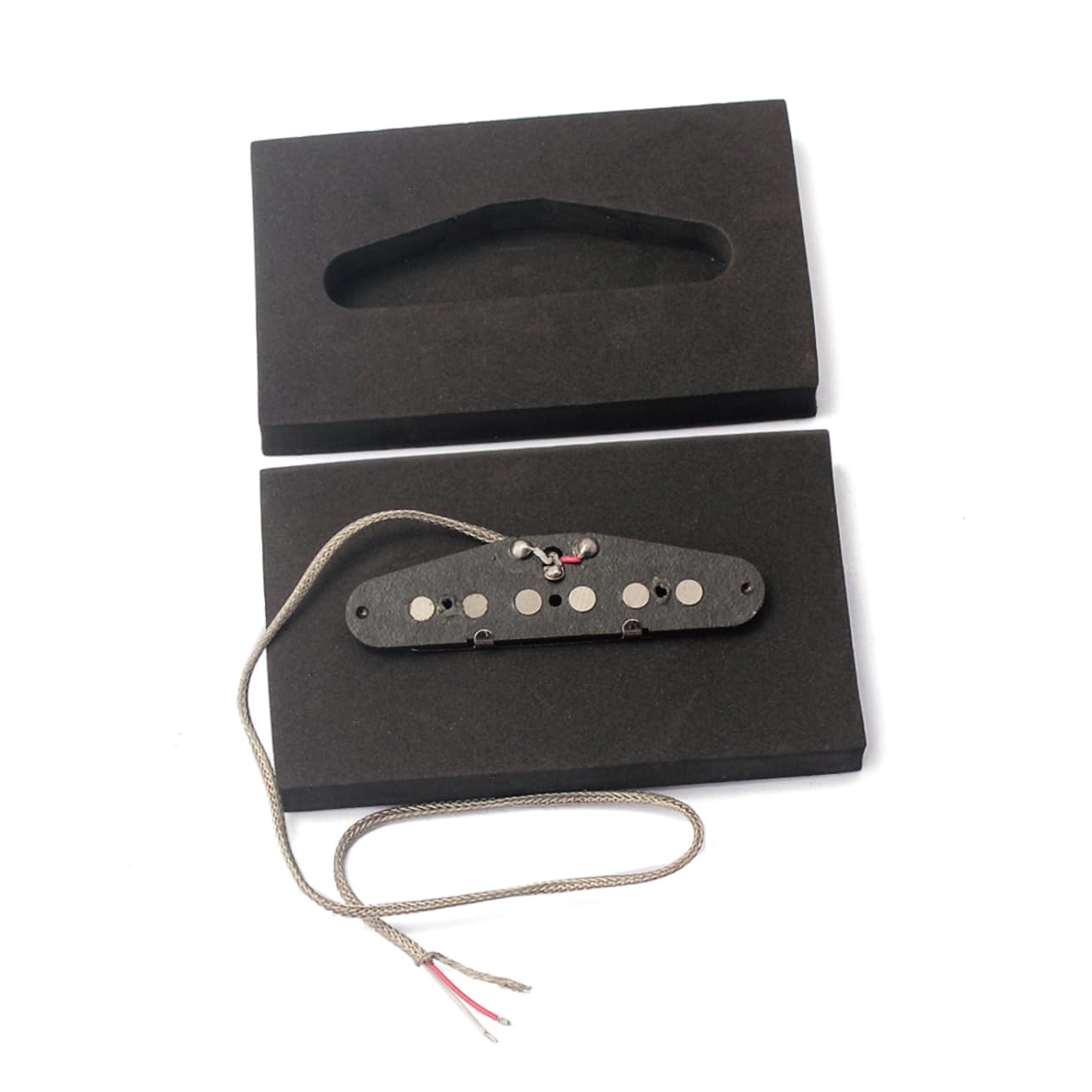 SUPVOX 3pezzi Pickup Per Chitarra Elettrica Collo Cromato Design Vintage Con Struttura e Filo Compatibile Con e Bassi Prestazioni Ottimali e Toni Caldi