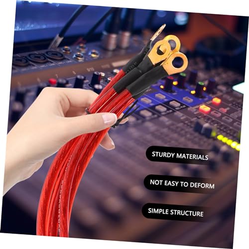 Cables de audio estéreo con transmisión estable sin interferencias para subwoofer 4
