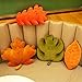 ALOEU Blätter Plüsch Kissen Kawaii Ahornblatt Ginkgo Blatt grünes Blatt Plüsch Puppen Gefüllte Weiche Pflanze Kissen für Home Sofa Decor (B)