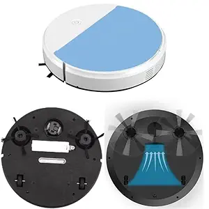 Drumstone (First TIME Ever Deal with 20 Years Warranty Smart Sweeper, Vacuum Robot Cleaner, Automatic Circle Sweeper Small Timing Vacuum Cleaner with Noise Reduction & Long Battery Life(multicolor10