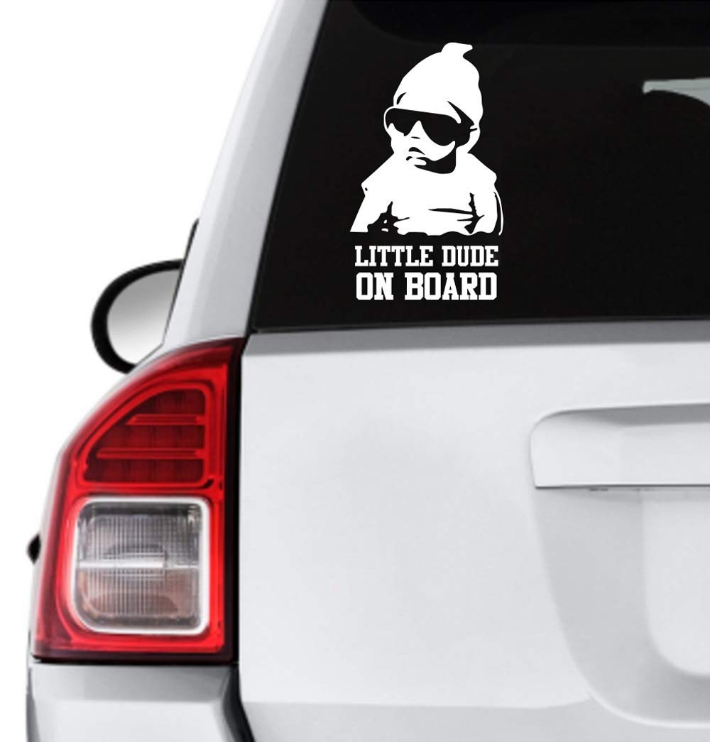 Twinkle Hands Little Dude on board Decal Car Sticker
