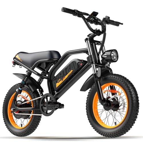 VDL Mountain Electric Bike for Teenager, 16' Fat...