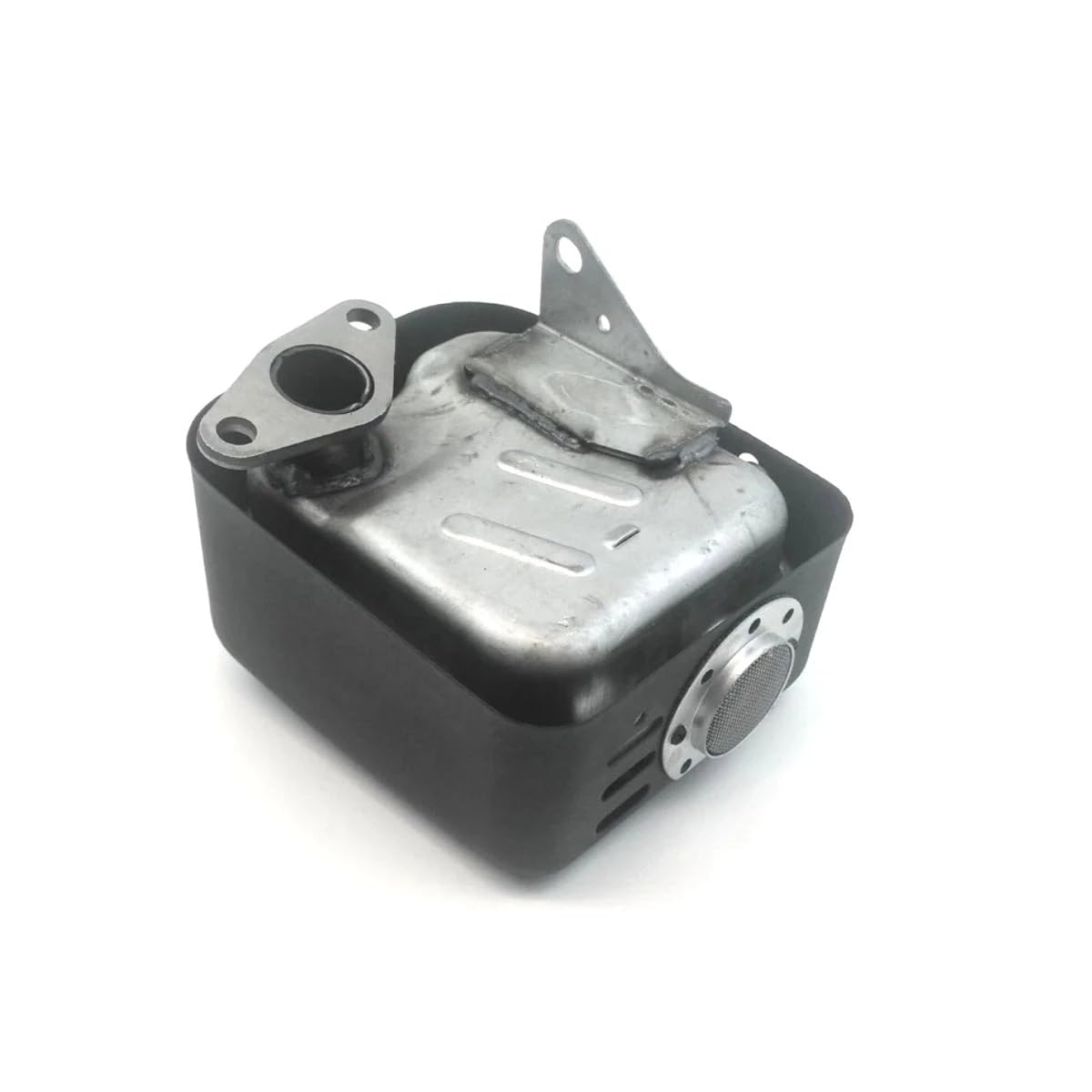 [Pièces Motercyole] Silencieux d'échappement EX17 for Moteur Robin EX17 EX21 Remplace # 278-30101-11 [Facile à remplacer] (EX17)(Muffler and Cover)