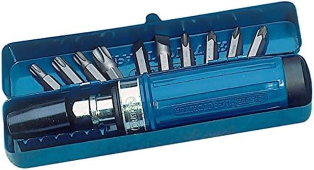 Draper 22322 Expert Impact Screwdriver Set with Seized Up Screws Bolts, 12 Pcs , Blue