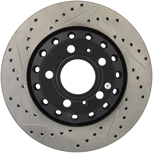 Image of StopTech 127.33102R Sport Drilled /Slotted Brake Rotor (Rear Right), 1 Pack