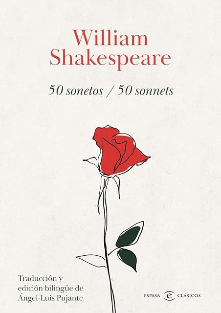 Portada de 50 Sonetos / 50 Sonnets