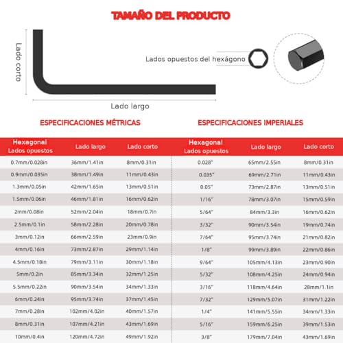 Llaves Allen 11 Imagen adicional