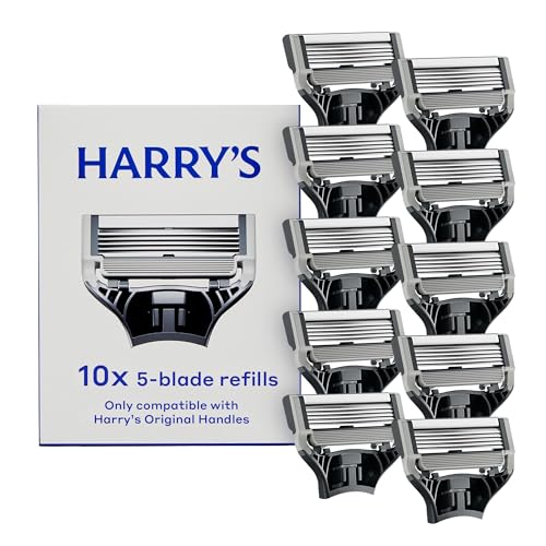 Recargas de lâminas de barbear Harry's Razor Blades, 10 unidades Recargas de lâminas de barbear Harry's Razor Blades, 10 unidades