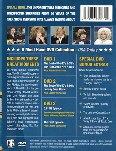 The Ultimate Collection Starring Johnny Carson Volume 1-3