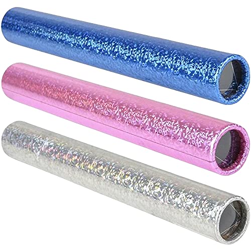 ArtCreativity Kaleidoscope for Kids, Set of 3, Classic Kaleidoscope Toys with Metallic Design, Mesmerizing Party Favors for Children, Kids’ Holiday Stocking Stuffers, Unique Goodie Bag Fillers