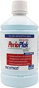 Perioplak Antisséptico Bucal sem Álcool, Solução com Clorhexidina 0,12%, Sabor Menta, 1 Unidade de 500ml