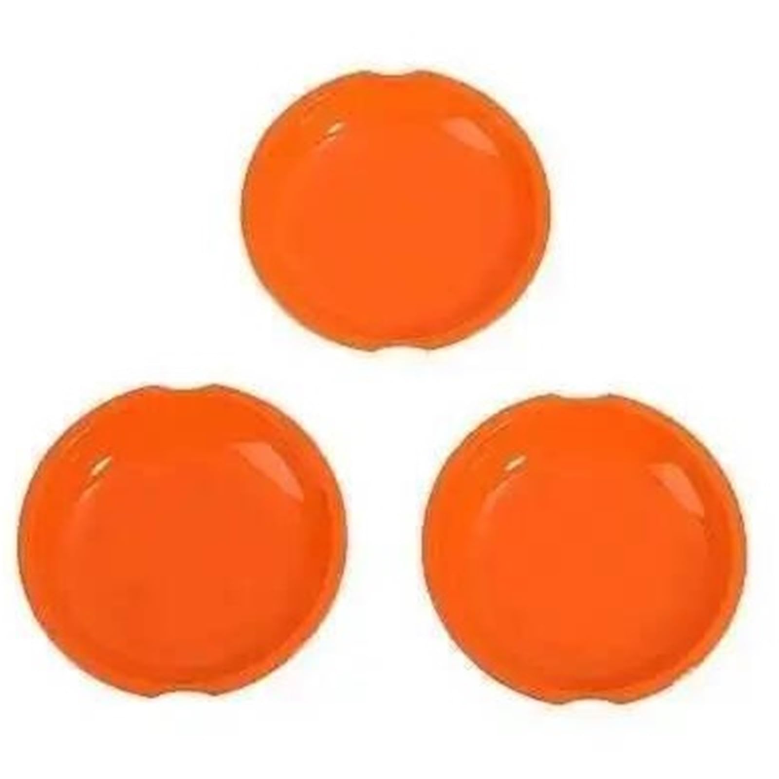 BQWYEDPL Car Door Handle Bowl Decoration Cover Fit for Jeep Fit for Wrangler JK 2007-2017 Car Door Latch Handle(Orange for 2 Door)