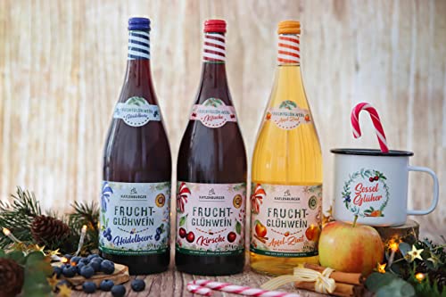 KATLENBURGER - Apfel-Zimt Fruchtglühwein | Fruchtiger Glühwein aus Fruchtwein, Apfelsaft und Glühweingewürz. Bring das Weihnachtsmarkt-Ambiente zu dir nach Hause. Inhalt: 10L Bag in Box und 8,5% vol.
