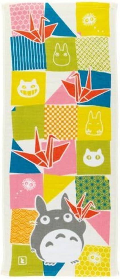 Studio Ghibli - My Neighbor Totoro - My Neighbor Totoro Flower (Clovers), Marushin Imabari Gauze Series Face Towel, Small