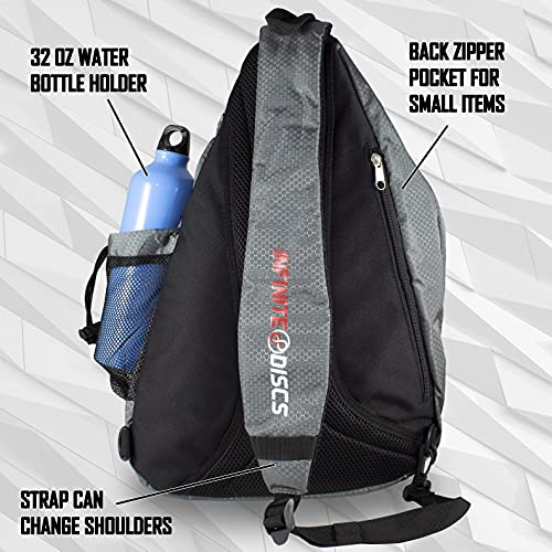 Infinite Discs Slinger Disc Golf Backpack For Quick Disc Storage, 8-12 Discs In Your Bag #TOP3