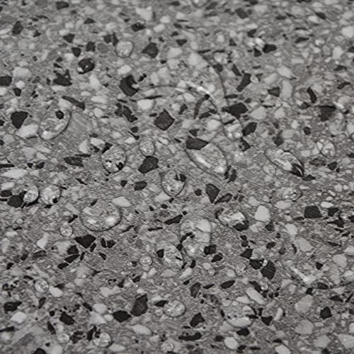 Papel de contacto de vinilo de granito impermeable de 197x16 pulgadas para cocina 8