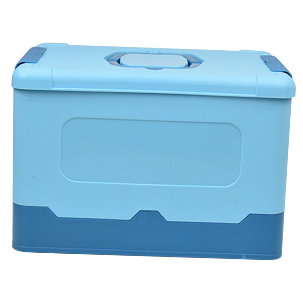 Boîte de rangement en plastique avec poignée pour outils et jouets enfants