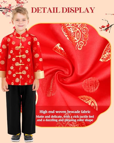 Shinymoon Boy Tang Suit Traje Tradicional Chino miniatura 2