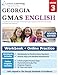 Georgia Milestones Assessment System Test Prep: Grade 3 English Language Arts Literacy (ELA) Practice Workbook and Full-length Online Assessments: GMAS Study Guide (GMAS by Lumos Learning)