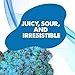 Susa Candy Extreme Sour Blue Raspberry Gushers | 10 Ounces Bag | Best Sour Gummies, TikTok Viral Candy, Mouth-Puckering Sour Gushers with a Juicy Blue Raspberry Burst (10 Ounces, Blue-Raspberry)