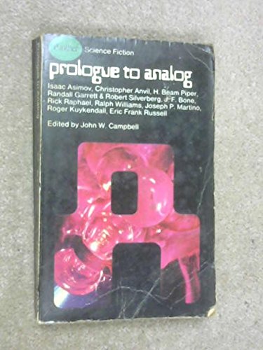 Prologue to Analog 0586022554 Book Cover