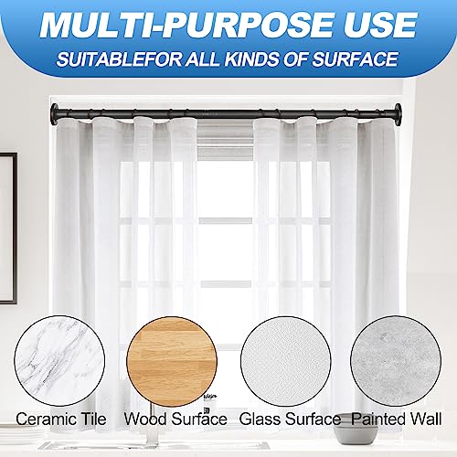 21% Off CorkLatta Black Shower Curtain Rod 31-80in - Image 6