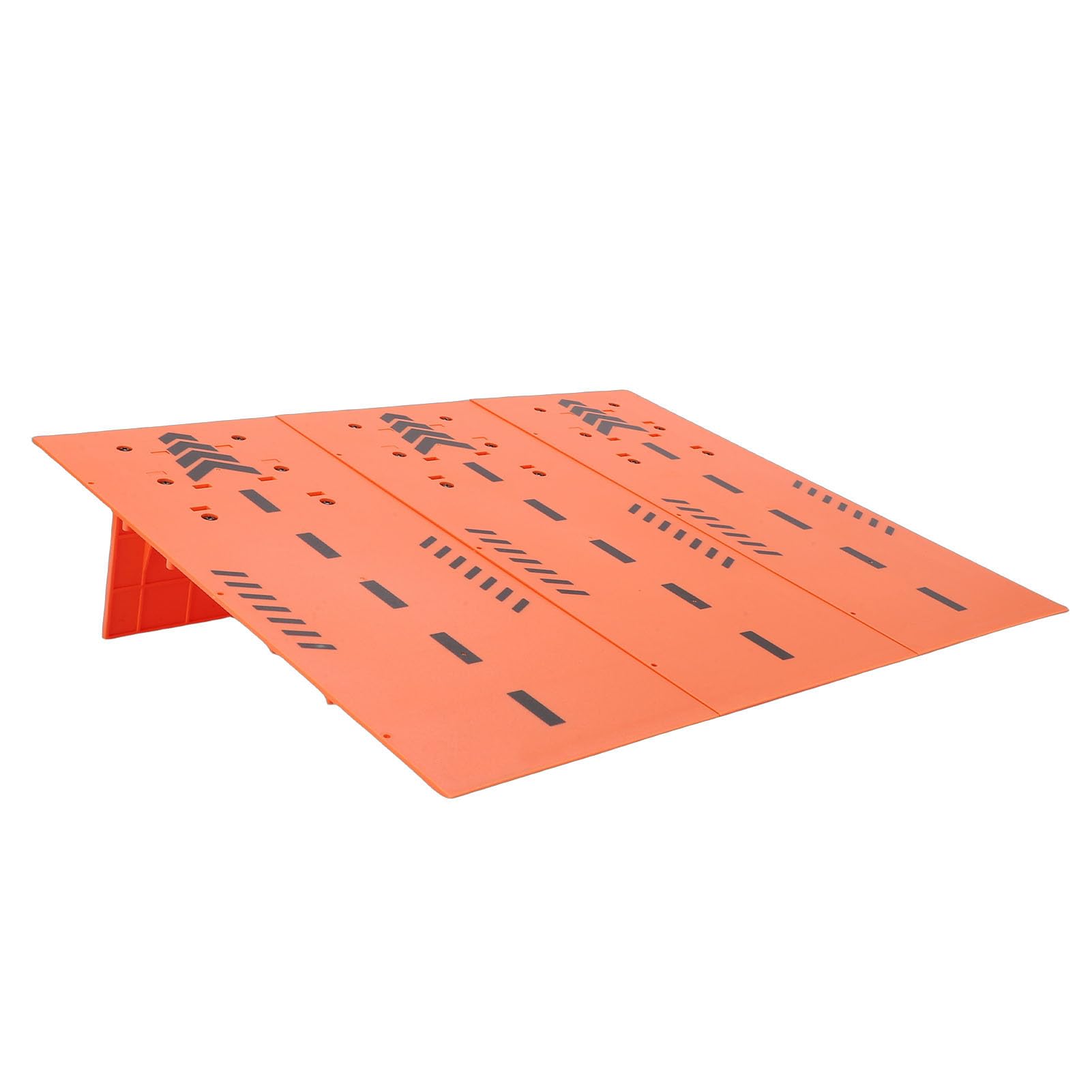 Rampa de Coche RC, Tablero de Despegue, Juego de Acrobacias para Coches de Control Remoto, Material ABS de Alta Resistencia (Orange)