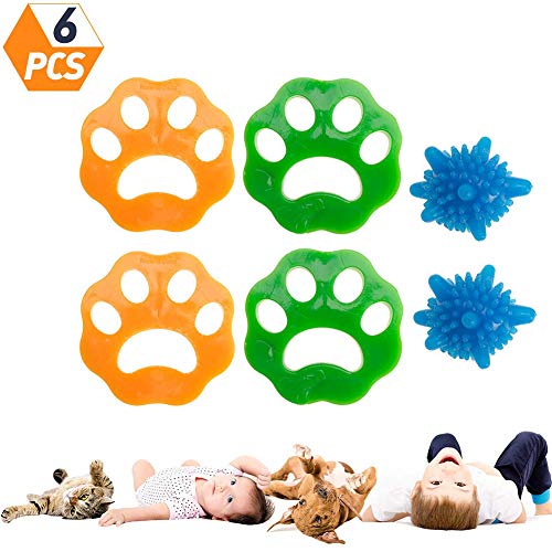 Tao pipe 6 Piezas removedor Pelo Mascotas lavandería