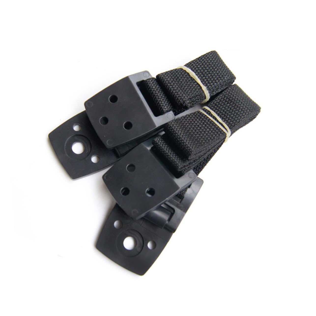 Hemoton 4pcs Tip Furniture Straps Wall Anchors for Tv and Heavy Furniture Boy Girl Lock Safety Easy to Install Black
