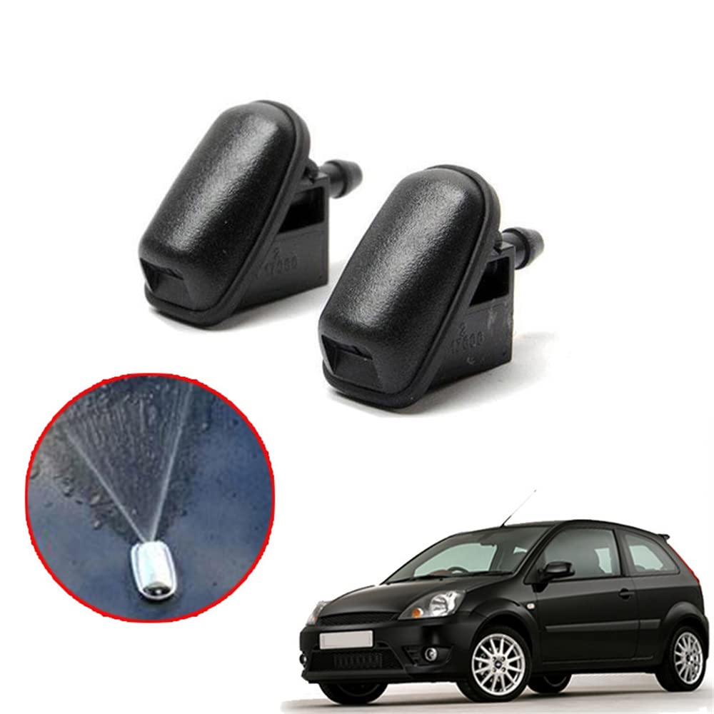 4 Pièces Buses De Lave-Glace Avant Ford - Compatible Focus Fiesta Mondeo C-Max Galaxy - 4M5117666AD BM5117666AB