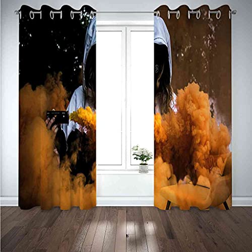 Rideaux occultants 100% polyester isolé phonique et thermique - 5