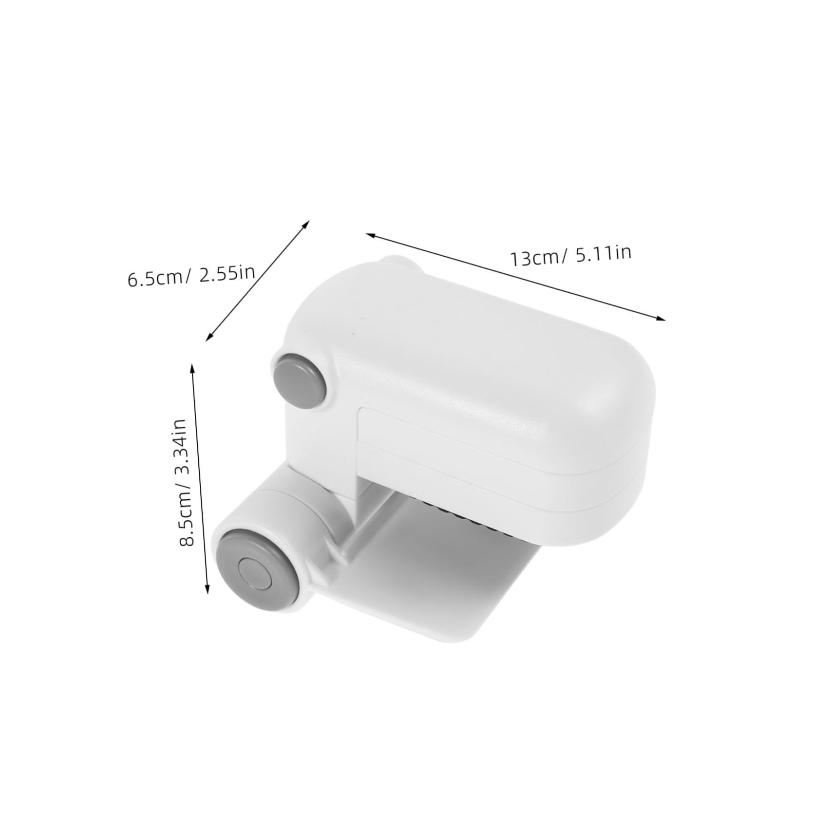 HANABASS Childproof Toilet Lock Safety Bathroom Lock Prevents Boys and Girls from Opening Lid Sturdy Plastic Easy Install for Home Use