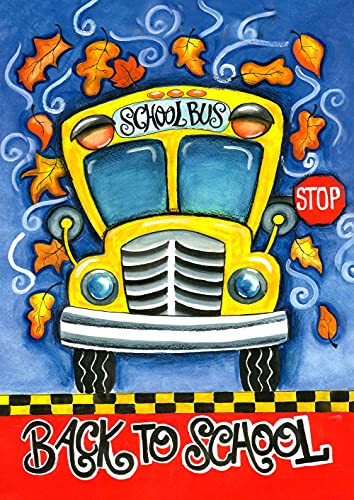 Toland Home Garden 119405 Back To School Classroom Flag 12X18 Inch Double Sided Classroom Garden Flag For Outdoor House Teacher Flag Yard Decoration #TOP8