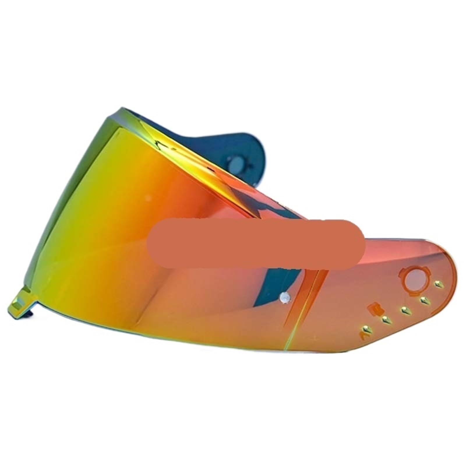 Visera para casco de moto Accesorios de repuesto for lentes Capacete Parabrisas(Red god)