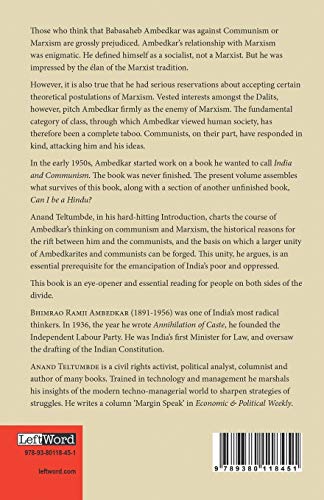 Image of B.R. Ambedkar : India and Communism