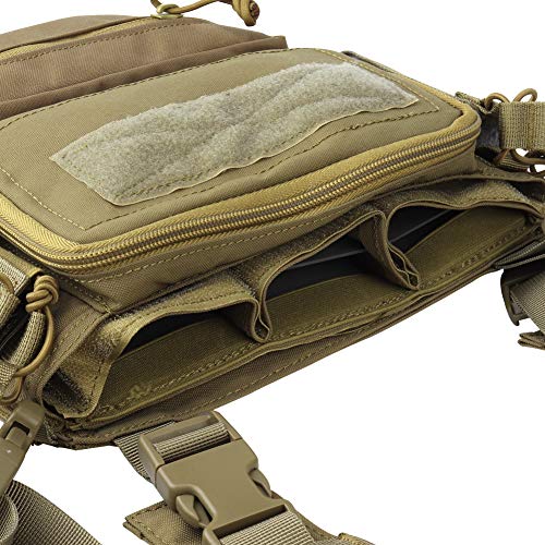 Hunting Tactical Vest Magazine Pouch Modular Chest Rig Set Drop Pouch 3Pcs Mag Insert Set #TOP3
