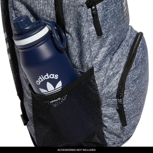 adidas Originals Mochila National 2.0, Jersey Onix cinza/preto/branco, One Size, Mochila National 2.