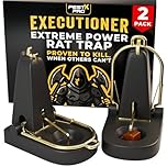 Pest-X Pro Executioner Heavy Duty Rat Traps That Kill Instantly - Powerful Instant Kill Rodent Control Solution for Indoors & Outdoors - Large Rat Trap for Fast, Humane Elimination