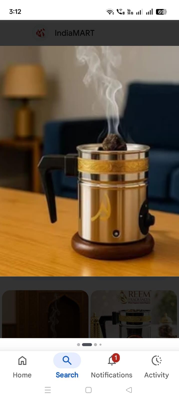 Electric Incense Burner with Thermostat - Heat Control -2 Electric Incense Burner with Thermostat - Heat Control -2
